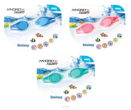 OKULARY DO PŁYWANIA KOLOROWE SOCZEWKI 0852