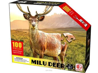 PUZZLE JELEŃ 100 SZT 23X19 CM 0557