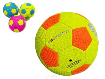 PIŁKA NOŻNA 3 KOL. FLUO ENERGY 23 CM 1074
