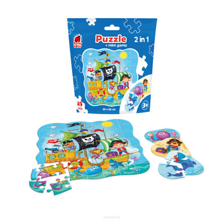 RK PUZZLE IN STAND-UP POUCH PIRATES 0760 NN