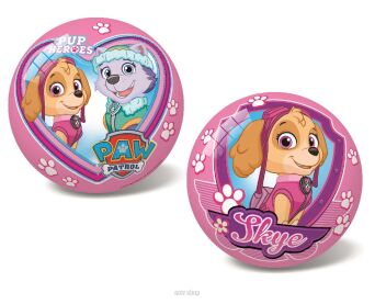 PIŁKA GUMOWA PSI PATROL RÓŻ LICENCJA 23 CM 8957 NN