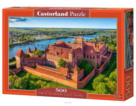 CASTOR PUZZLE 500 VIEW OF THE MALBORK CASTLE 4039
