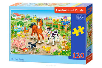 CASTOR PUZZLE 120 ON THE FARM 3197