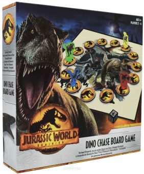 GRA PLANSZOWA DINO CHASE WYŚCIG DINOZAURÓW 1806