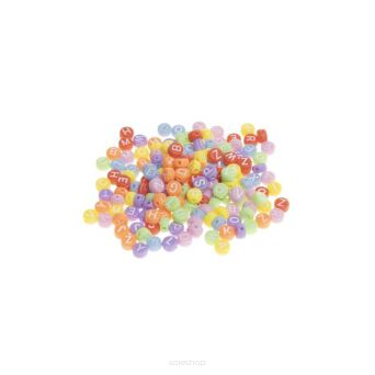 KORALIKI AKRYLOWE MIX ALFABET 6954 
