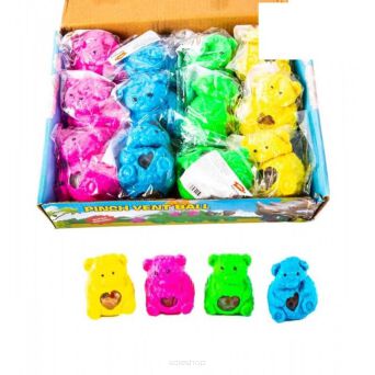GNIOTEK SQUISHY KOLOROWY MIŚ 8 CM (12) 4510