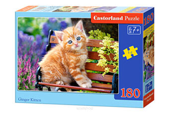 CASTOR PUZZLE 180 GINGER KITTEN 8178