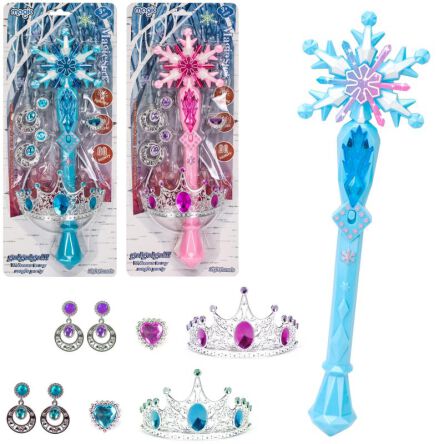 RÓŻDŻKA NA BAT + BIŻUTERIA AKCESORIA 41X16 CM 7847