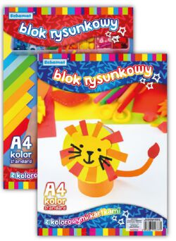 BLOK RYSUNKOWY A4 KOLOR [10] 0953 6771