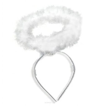 AUREOLA Z PIÓR OPASKA 15 CM 7923