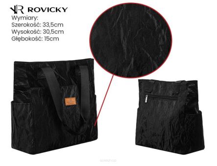 TORBA DAMSKA R-TZ-01-2356 BLACK W01 2356 NN