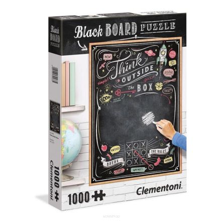 CLEMENTONI PUZZLE 1000 BLACKBOARD THINK OUTSID 468