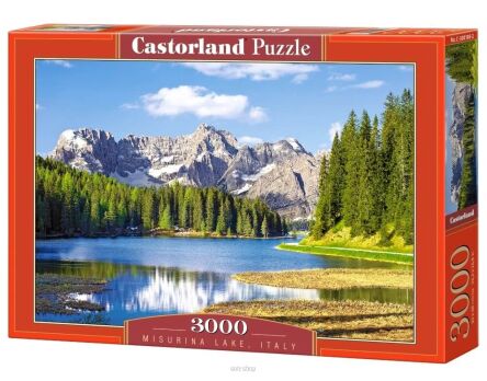 CASTOR PUZZLE 3000 MISURINA LAKE ITALY 0198