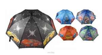 PARASOL DZIECIĘCY POJAZDY DŁ. 68 ŚR. / 84 CM 0906