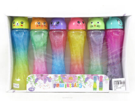 GLUT SLIME KOT BROKAT XXL 18 CM (6) 5331