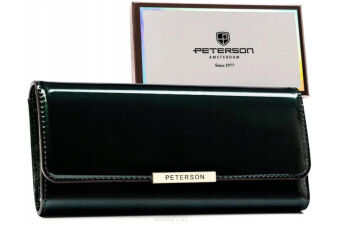 PORTFEL DAMSKI EKO PTN 006-LAK GREEN 9826 NN