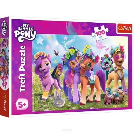 TREFL PUZZLE 100 ZABAWNE KUCYKI MLP 4633 NN