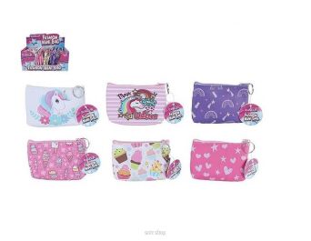 PORTFEL DLA DZIEWCZ. Z ZAMKIEM 12X9 CM 2904