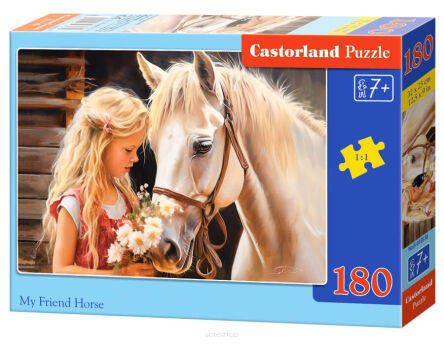 CASTOR PUZZLE 180 MY FRIEND HORSE 8536