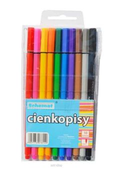 DŁUGOPIS CIENKOPIS 0,4 MM 10 KOL. 8149