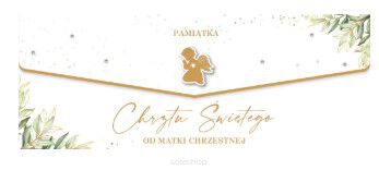 KARTKA KOPERTA CHRZEST ŚW MATKA CHRZESTNA 1004 NN