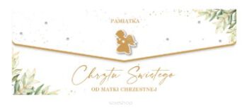 KARTKA KOPERTA CHRZEST ŚW MATKA CHRZESTNA 1004 NN