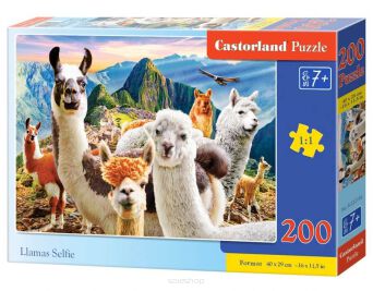 CASTOR PUZZLE 200 LLAMAS SELFIE 2193