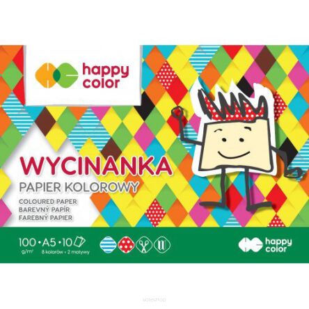 BLOK WYCINANKA A5 10 ARK HAPPY COLOR [10] 9492 NN