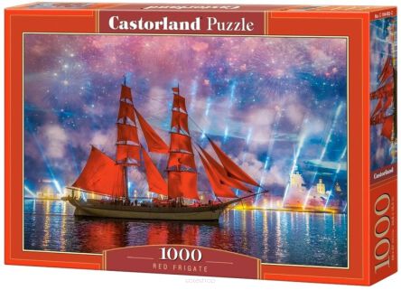 CASTOR PUZZLE 1000 RED FRIGATE 4482