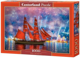 CASTOR PUZZLE 1000 RED FRIGATE 4482