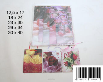 TOREBKA PREZENTOWA 5 ROZMIARÓW W 1 OPAKOW. 0544