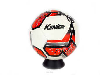 PIŁKA NOŻNA KENIER BIAŁO CZERWONA 3835