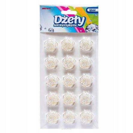 DŻETY RÓŻYCZKI BIAŁE 4059 