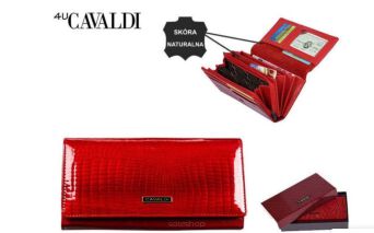 PORTFEL DAMSKI SKÓRA PN20-RS RED 4198 NN