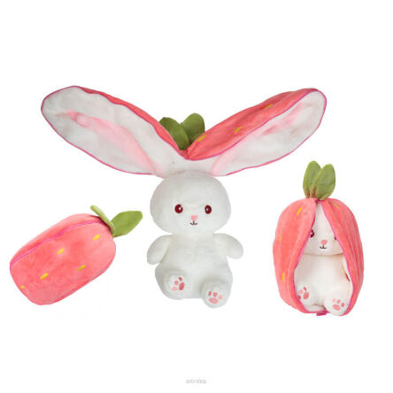 PLUSZ KRÓLIK CHOWA SIĘ W USZY OWOC XL 50 CM 5515