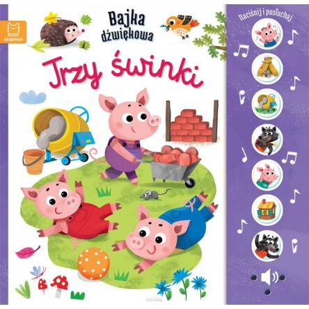 NACIŚNIJ I POSŁUCHAJ TRZY ŚWINKI DŹW 8122