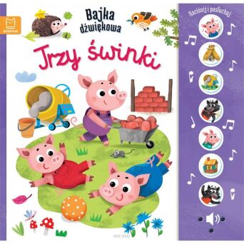 NACIŚNIJ I POSŁUCHAJ TRZY ŚWINKI DŹW 8122