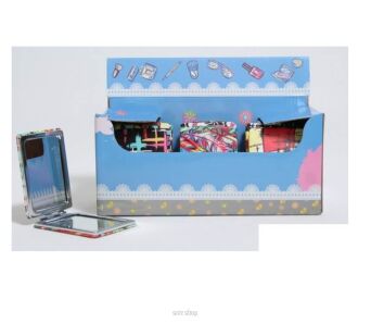 LUSTERKO LIŚCIE / WZORKI 6,5X9 CM (12) 8042