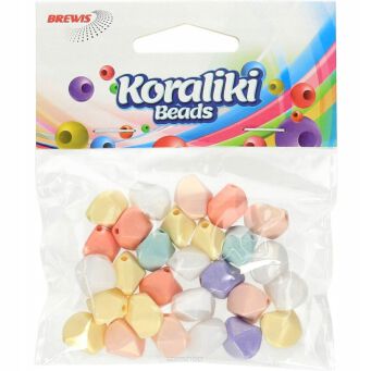 KORALIKI AKRYLOWE MIX KOL PASTEL 7043