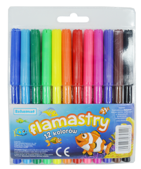 FLAMASTRY 12 KOL [24] 0549