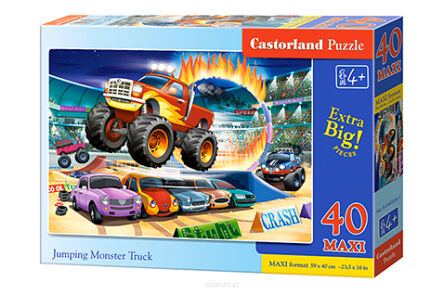 CASTOR PUZZLE 40 MAXI JUMPING MONSTER TRUCK 0308