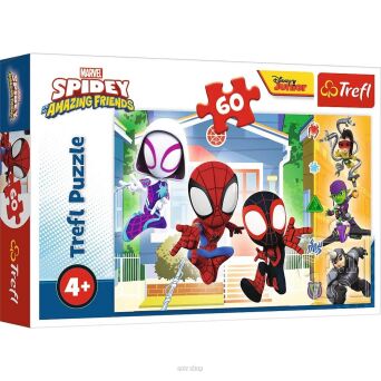 TREFL PUZZLE 60 SPIDAY I PRZYJACIELE 3710 NN