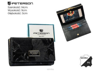 PORTFEL DAMSKI PTN PS108-MLF BLACK 2555 NN