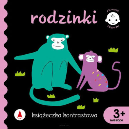 KSIĄŻECZKA KONTRASTOWA RODZINKI 6578