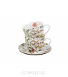 FILIŻANKI W. KILBURN ZE SPODKAMI WHITE 2369 NN - 3