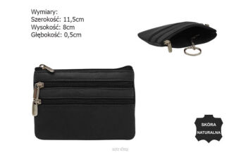 ETUI NA KLUCZE SKÓRZANE K001-AGN BLACK 5212 NN