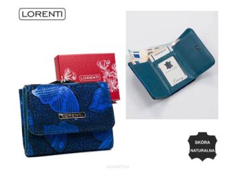 PORTFEL DAMSKI SKÓRA 55287-ONBF BLUE 4790 NN