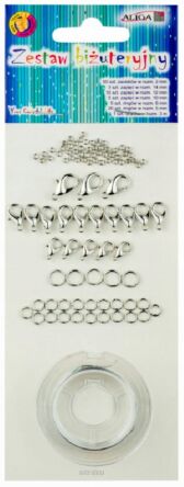 ZESTAW BIŻUTERYJNY SREBRNY 93 EL 1849 NN