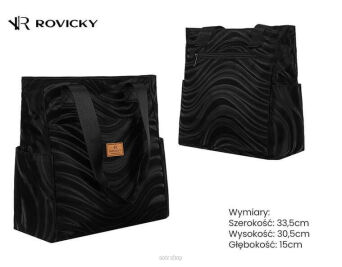 TORBA DAMSKA R-TZ-01-2394 BLACK W05 2394 NN