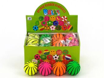 PIŁKA PIANKOWA DO RZUCANIA CIĘŻKA 7,5 CM (24) 4062